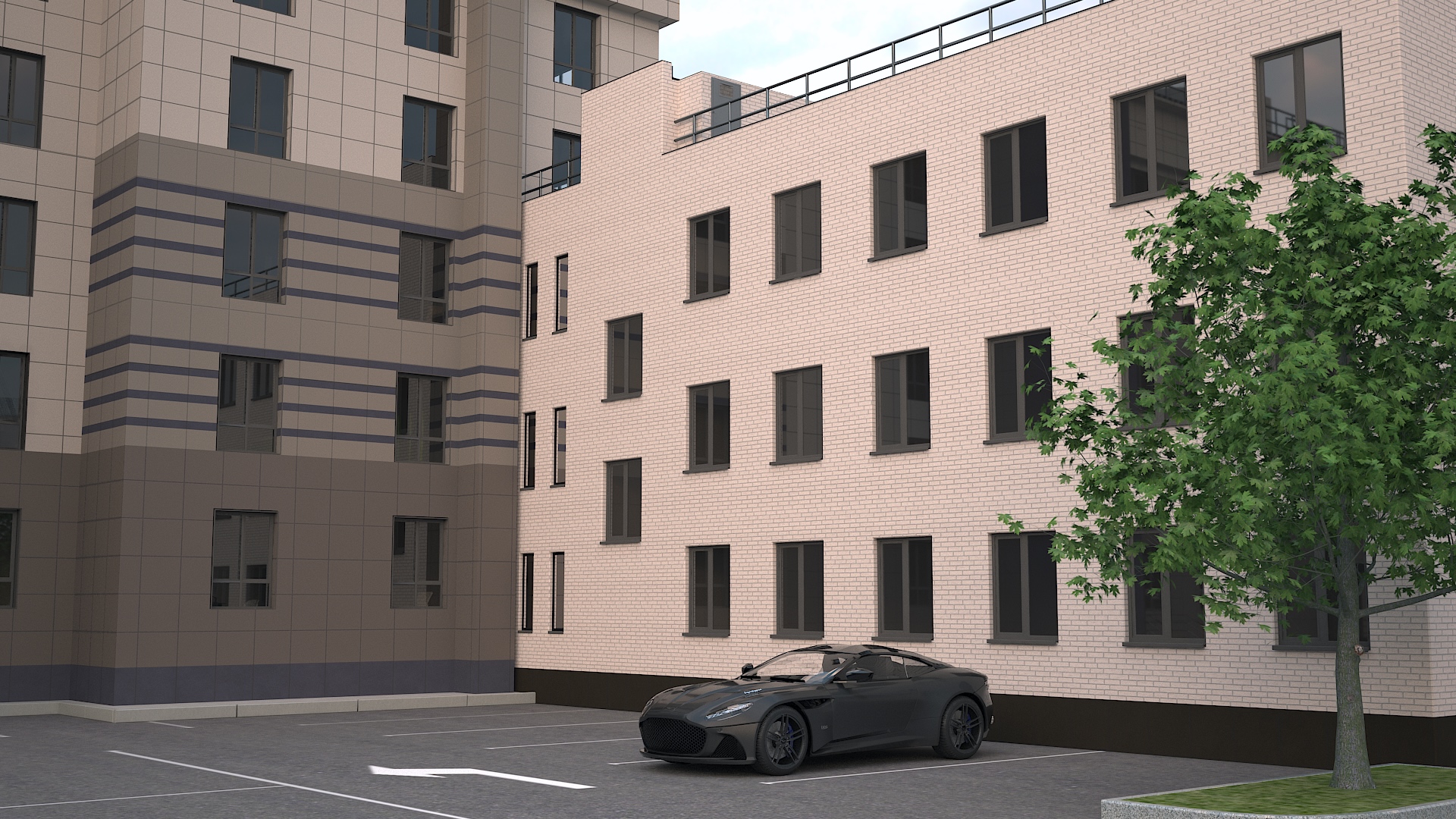 Интерьер БЦ Академический